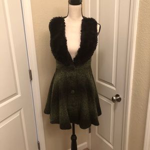 VINTAGE wool dress
